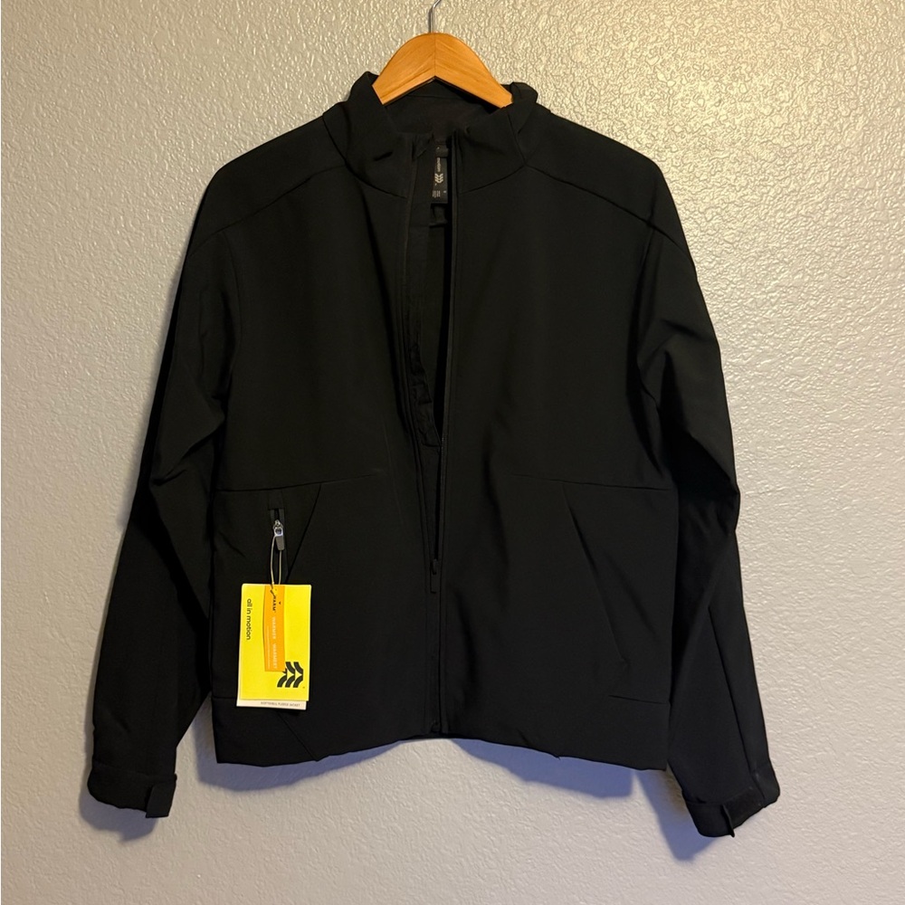 All in Motion Men's Black Nylon Jacket - NWT